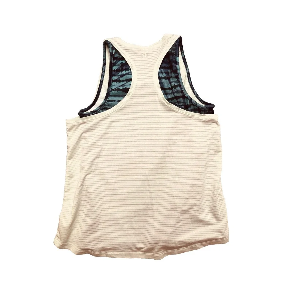 Athleta Girl Perfect Pair Layered Tank L 12 Sleeveless‎ Shirt Active